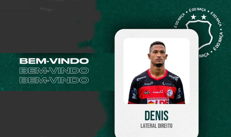 Lateral direiro ex-campinense, é a nova contratação do Nacional de Patos