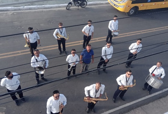 Alvorada marca início das homenagens aos 60 de Emancipação Política de Cacimba de Areia