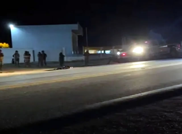 Idoso morre após ser atropelado na BR-230, em Pombal