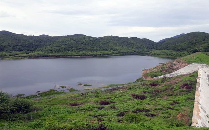 Barragem de Capoeira tem pouco mais de 22 milhões de metros cúbicos acumulados em sua bacia hidrográfica
