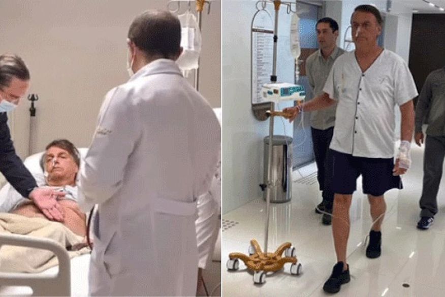 Bolsonaro evolui bem, e sonda nasogástrica é retirada, diz boletim médico
