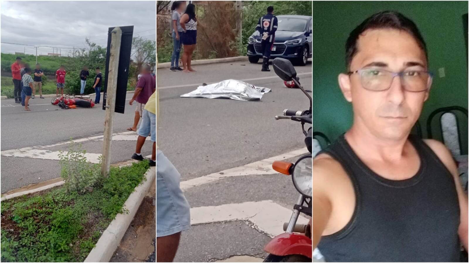 PRF divulga detalhes de acidente envolvendo motocicleta e caminhão, que vitimou jovem na manhã desta quarta-feira (05), em Patos