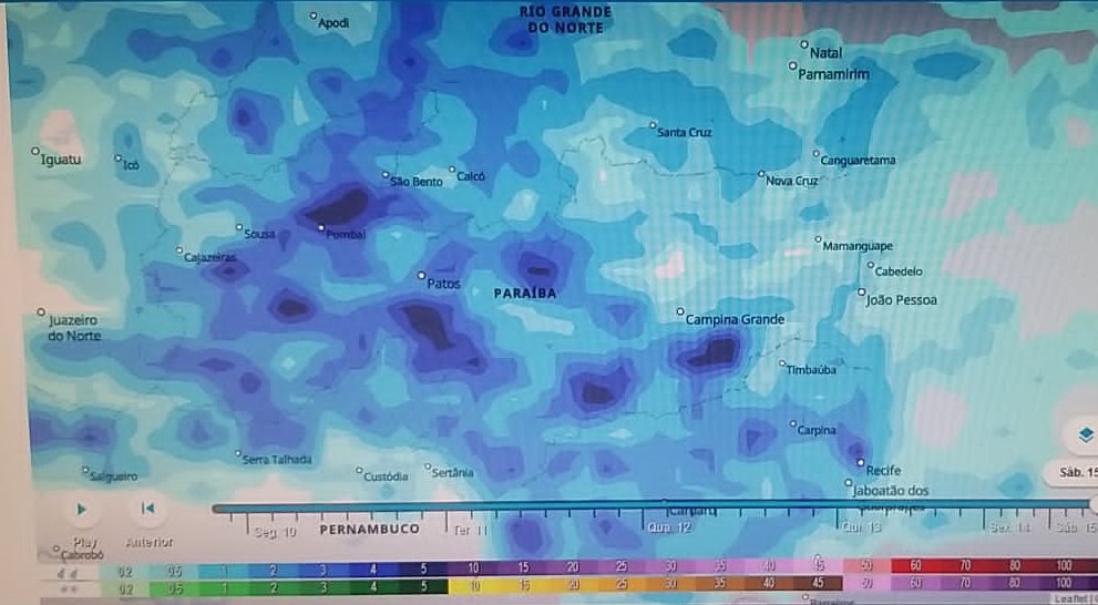 Inverno se consolidará no sertão com chuvas previstas pra essa semana, e prefeituras devem intensificar apoio aos agricultores cortando as terras