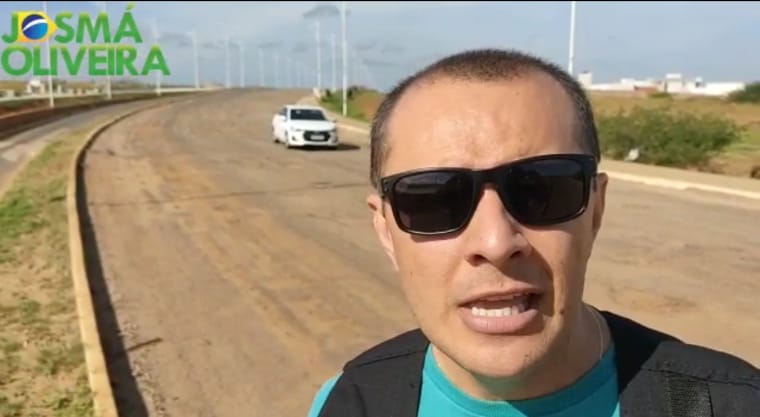 Vereador cobra conclusão da Alça Sudeste e diz que população continua prejudicada com obras inacabadas