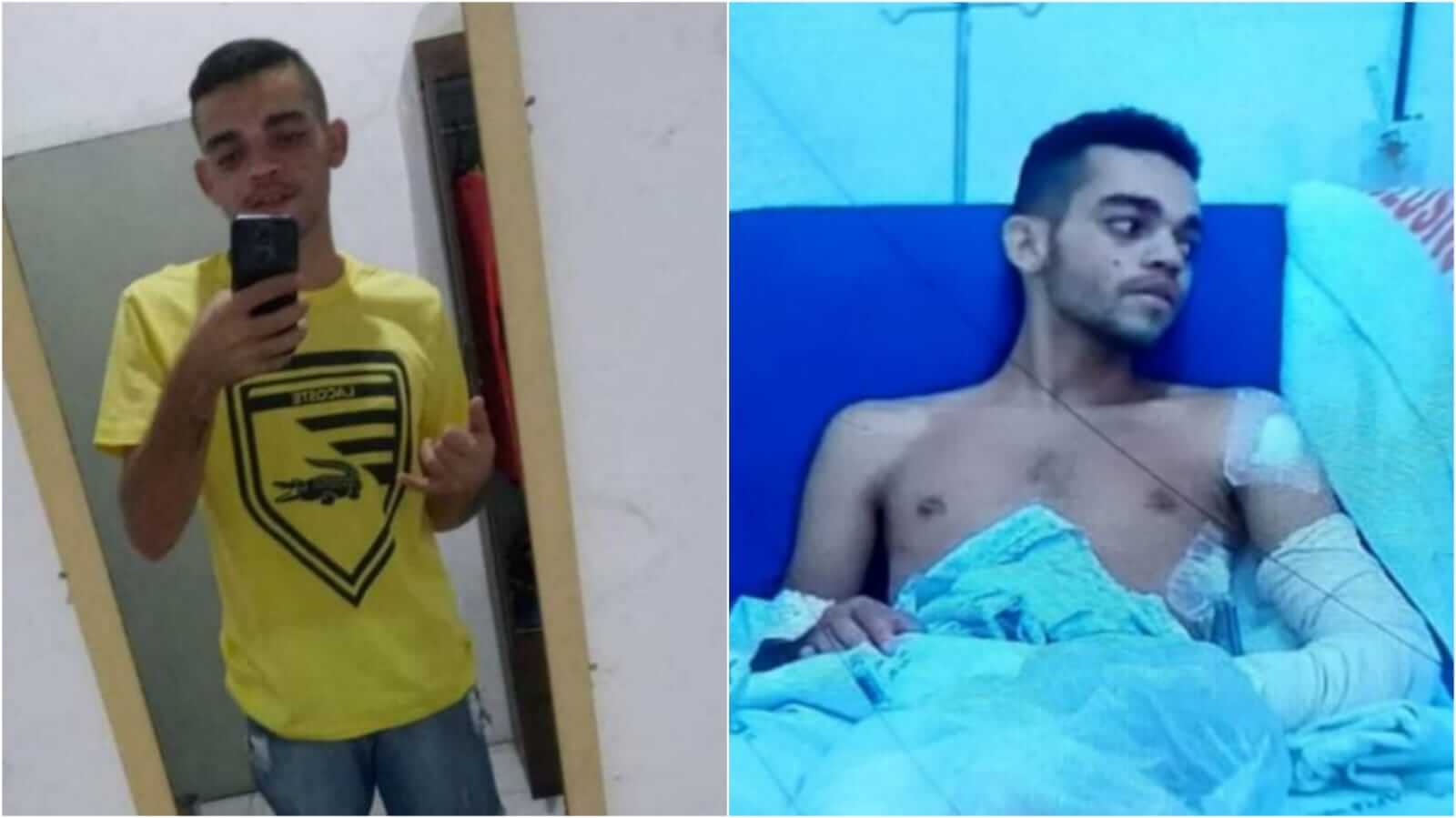 Jovem morto na madrugada desta terça (11) dentro do Hospital de Patos sofreu uma tentativa de homicídio no último dia 31 de dezembro