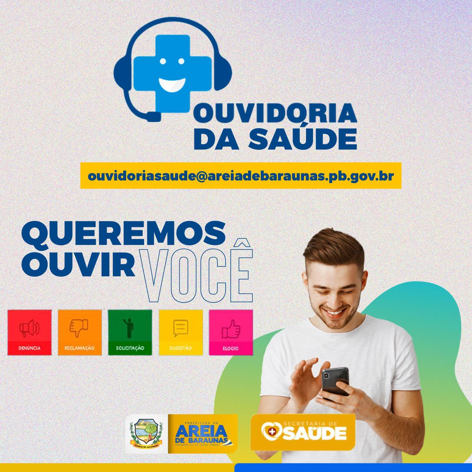 Prefeitura de Areia de Baraúnas inova com implantação da Ouvidoria da Saúde no município