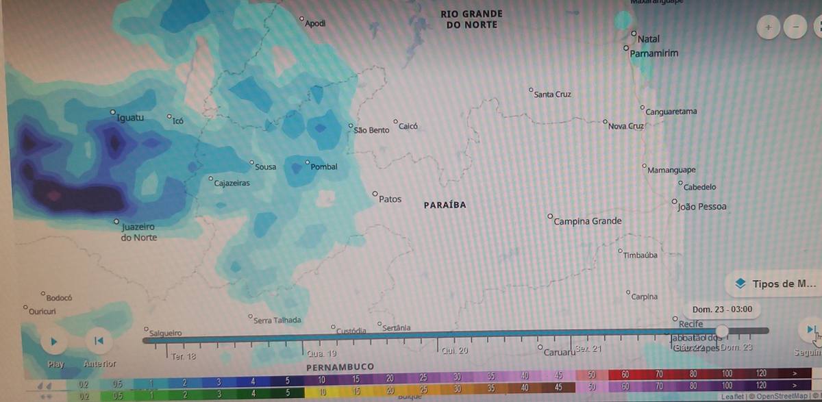 Como todo inverno normal, institutos prevêem veranico ou chuvas isoladas essa semana