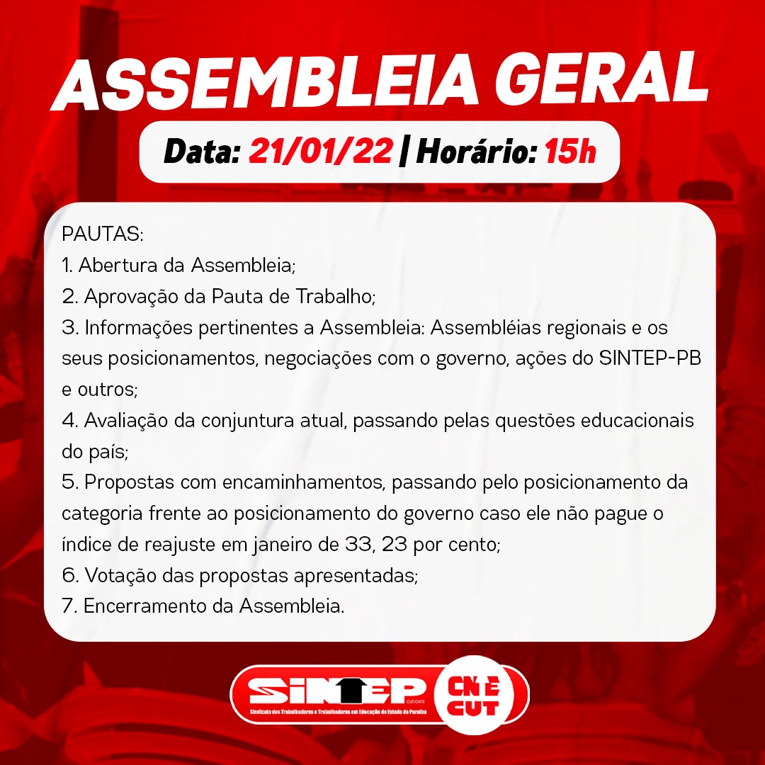 SINTEP ameaça não iniciar ano letivo 2022 caso governo do estado não efetue pagamento do PISO Nacional do magistério em janeiro