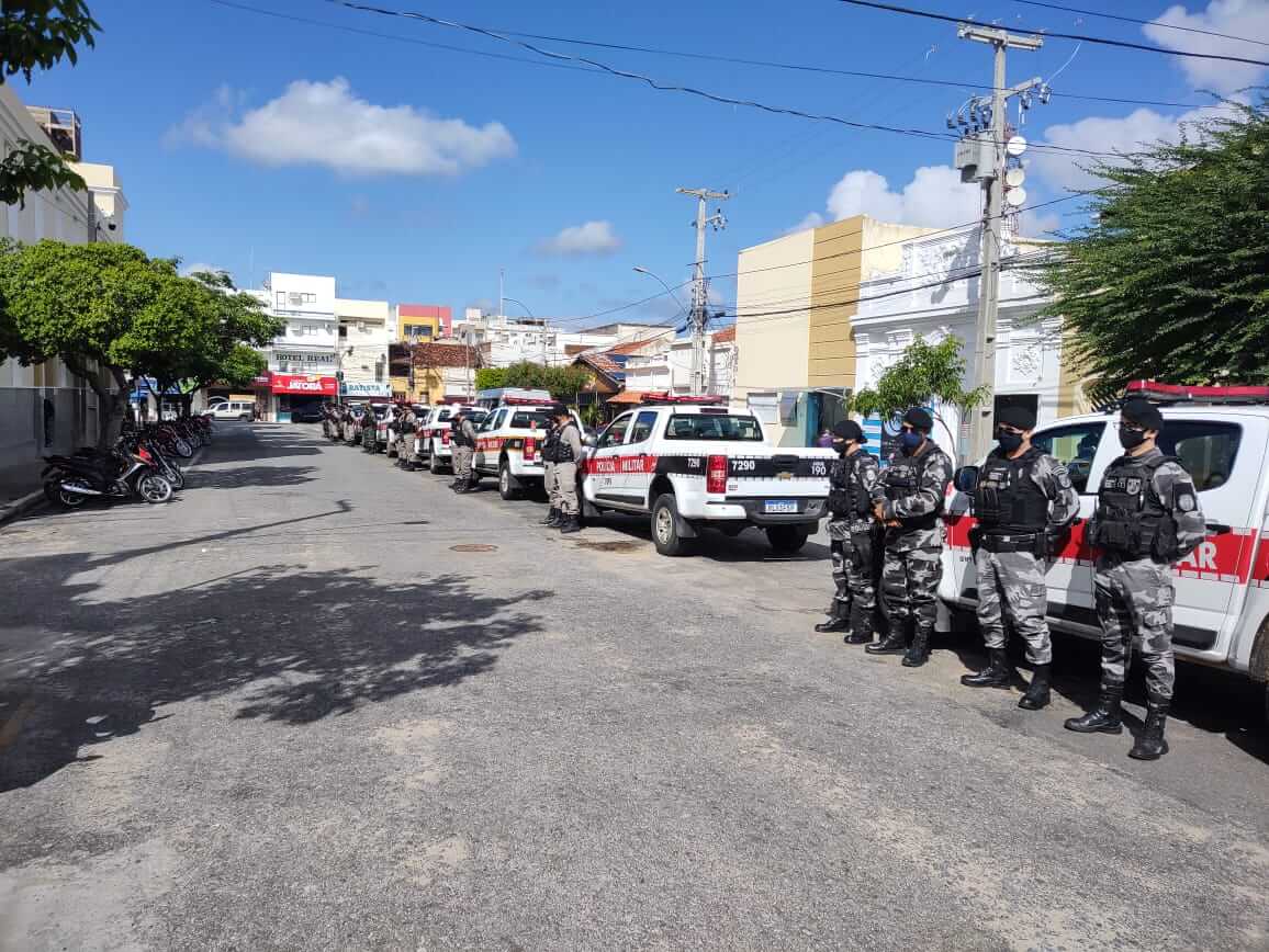 Batalhões Especiais realizam ''Operação Saturação'' em Patos visando coibir aumento de assaltos e outros crimes