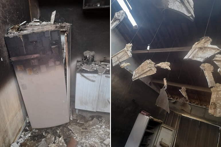 Homem movido por ciúmes é suspeito de incendiar casa da ex-companheira no Sertão