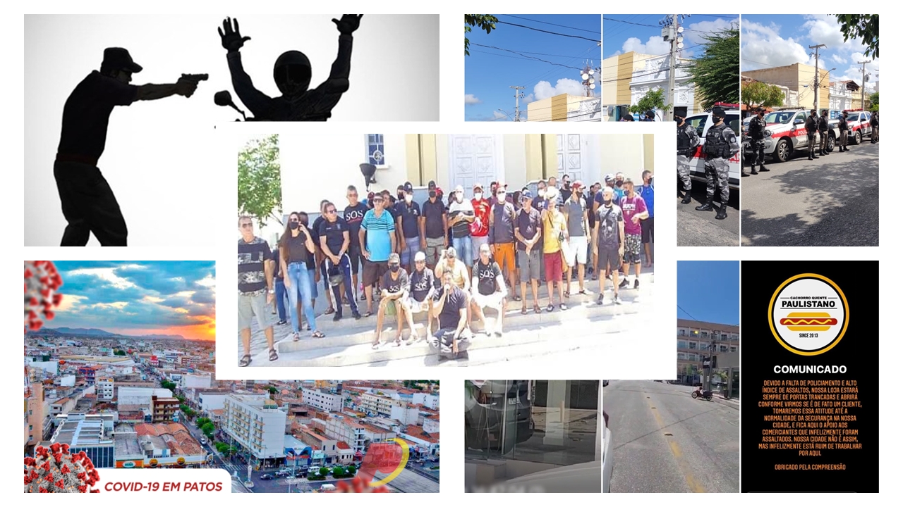 Patos tem uma semana de Cão. Assassinatos, assaltos e tentativas de homicídios marcaram a Capital do Sertão na semana que passou