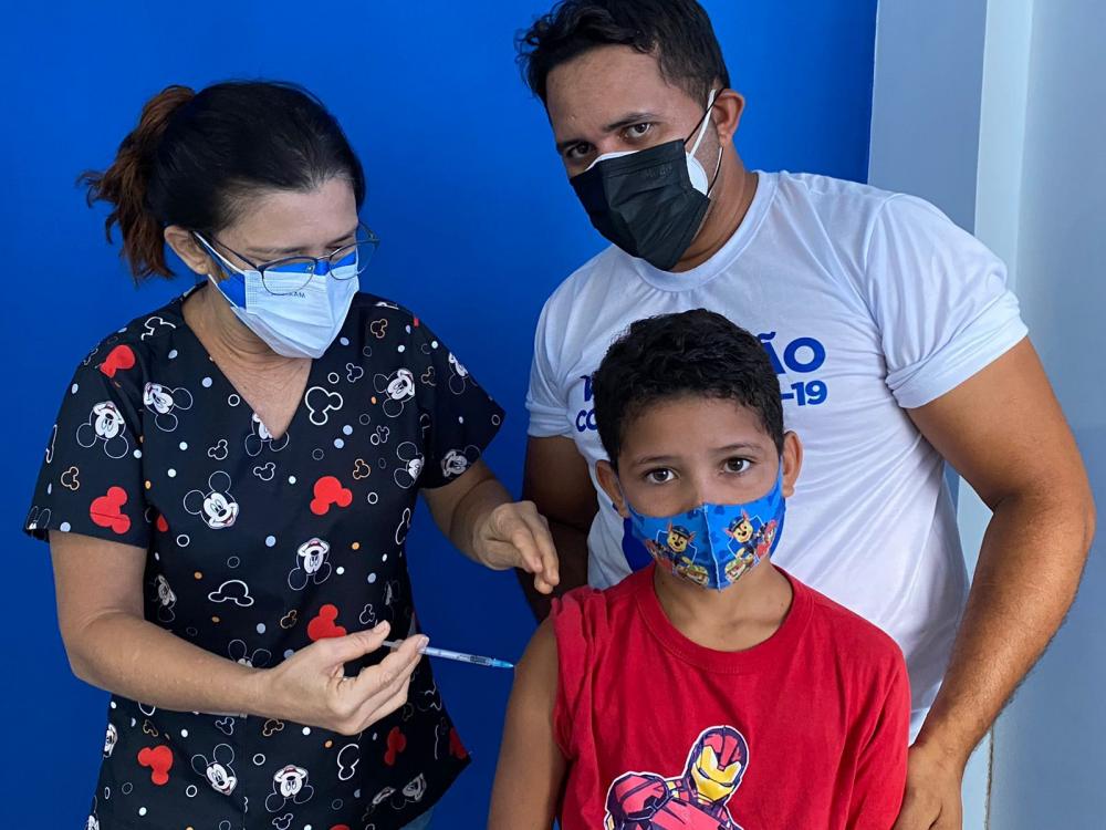 Catingueira inicia nova etapa de vacinação infantil contra a Covid-19