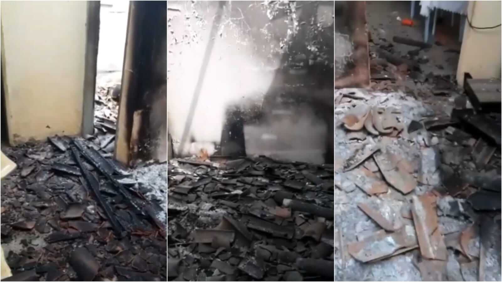 Mulher tem casa invadida e incendiada na madrugada desta quinta-feira (27), em Patos