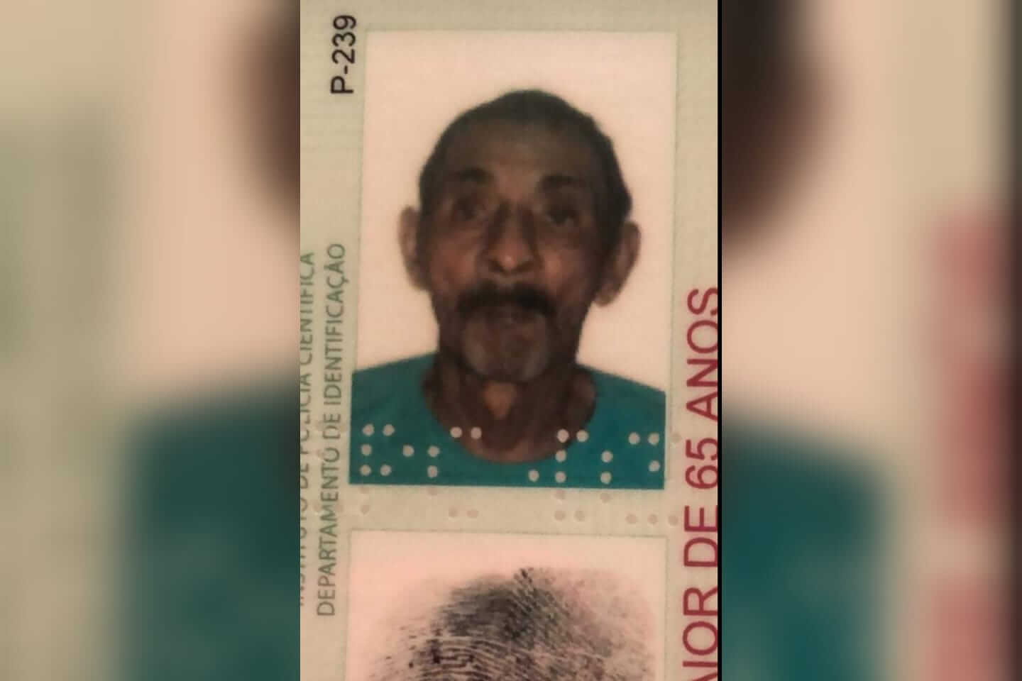 Familiares informam o falecimento do senhor Francisco José dos Santos (Chico Carteiro), por complicações da Covid-19