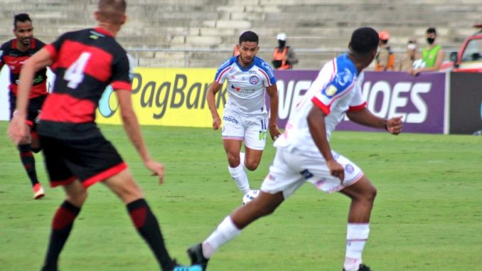 Em partida equilibrada, Campinense perde para o Bahia, no Amigão