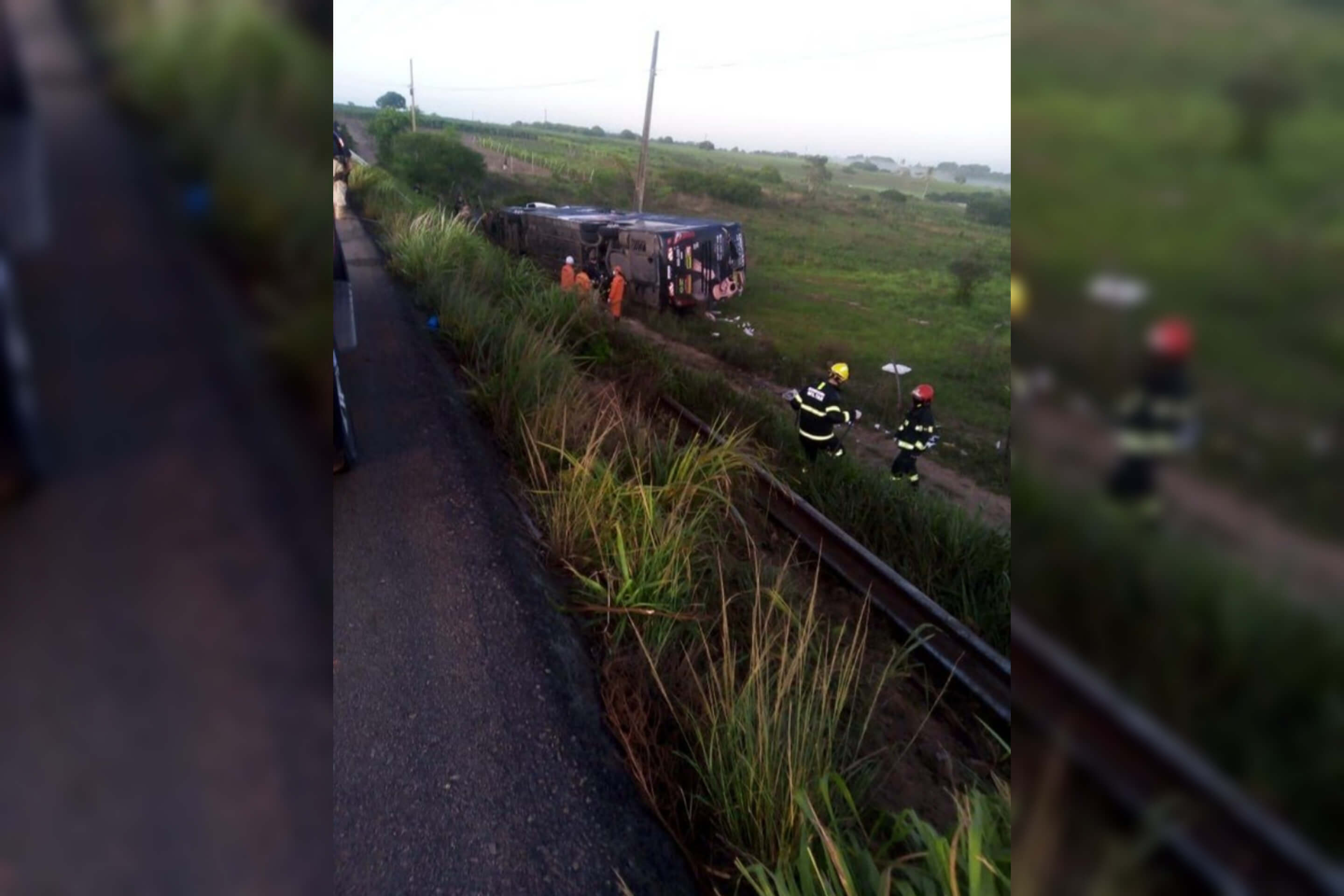 Cantor Devinho Novaes fica ferido em acidente com ônibus da banda em Alagoas; saxofonista morreu