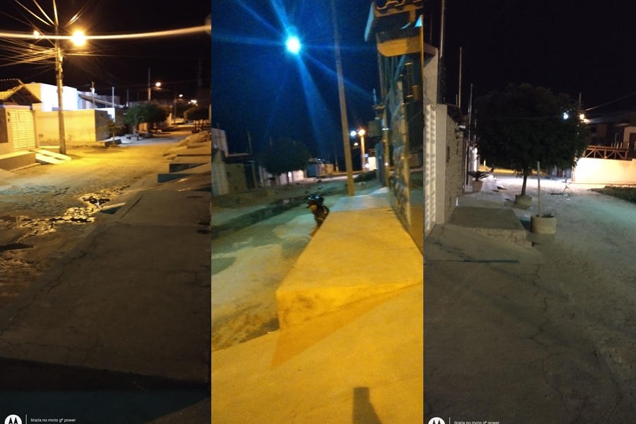 Em Patos, ruas desertas demonstram o sentimento de insegurança da população