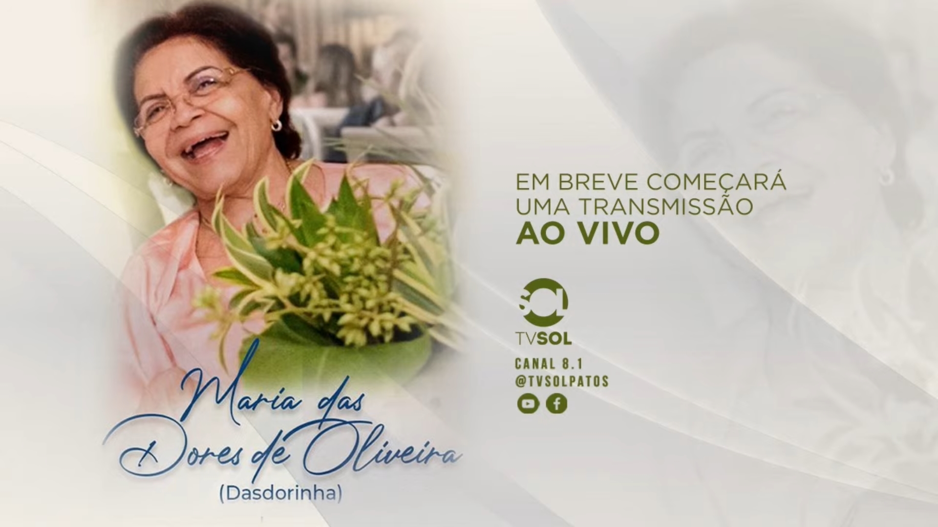 VEJA O VÍDEO - Missa de 1º ano Maria das Dores de Oliveira (Dasdorinha) Com Padre Fabrício Timoteo