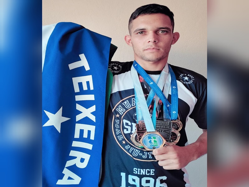 Jovem atleta da cidade de Teixeira faz campanha para partipar de impotante luta no MMA
