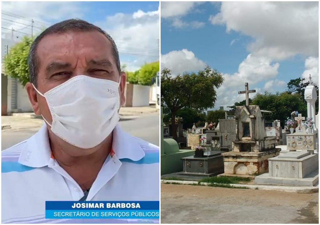 Secretário diz que usuários de drogas são responsáveis por depredação de túmulos e anuncia aquisição de câmeras