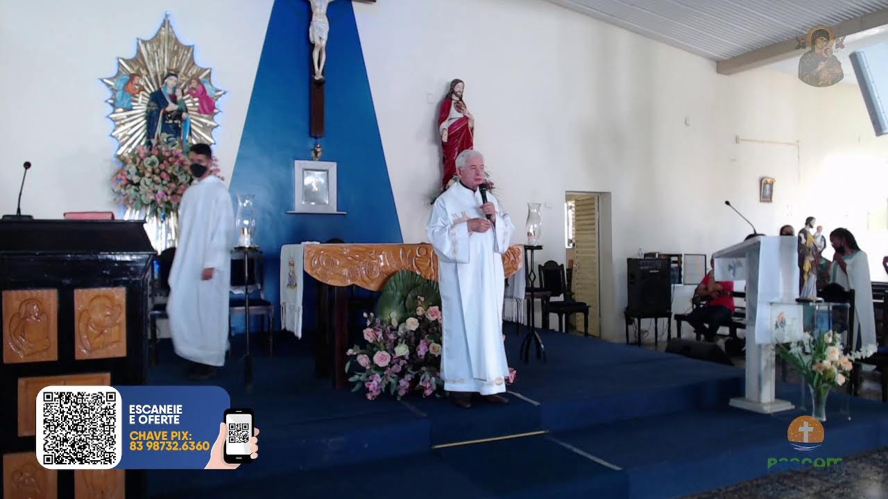 MISSA DIRETO DO SANTUÁRIO DE N.S. DO PERPÉTUO SOCORRO PATOS PB 08/02\2022