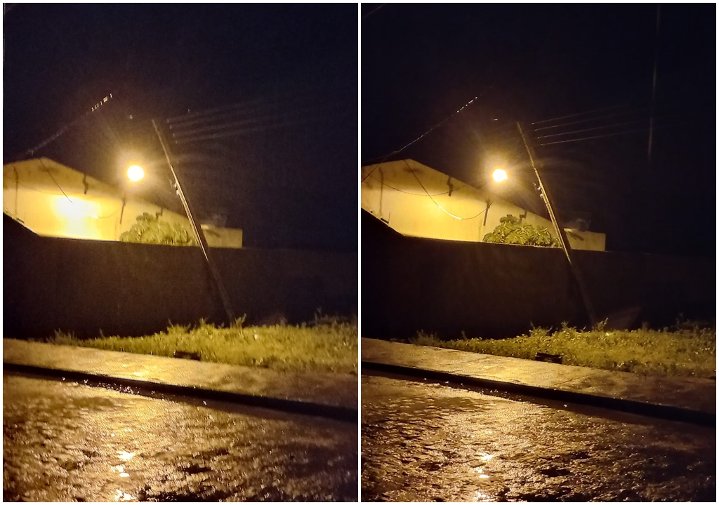 Moradores ficam sem energia após poste tombar em Cacimba de Areia; cidadã relata constrangimento com Energisa