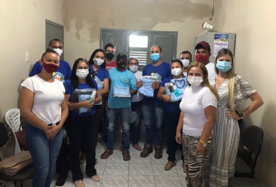 Secretaria de Saúde de Cacimba de Areia entrega novos fardamentos e EPIs para Agentes Comunitários