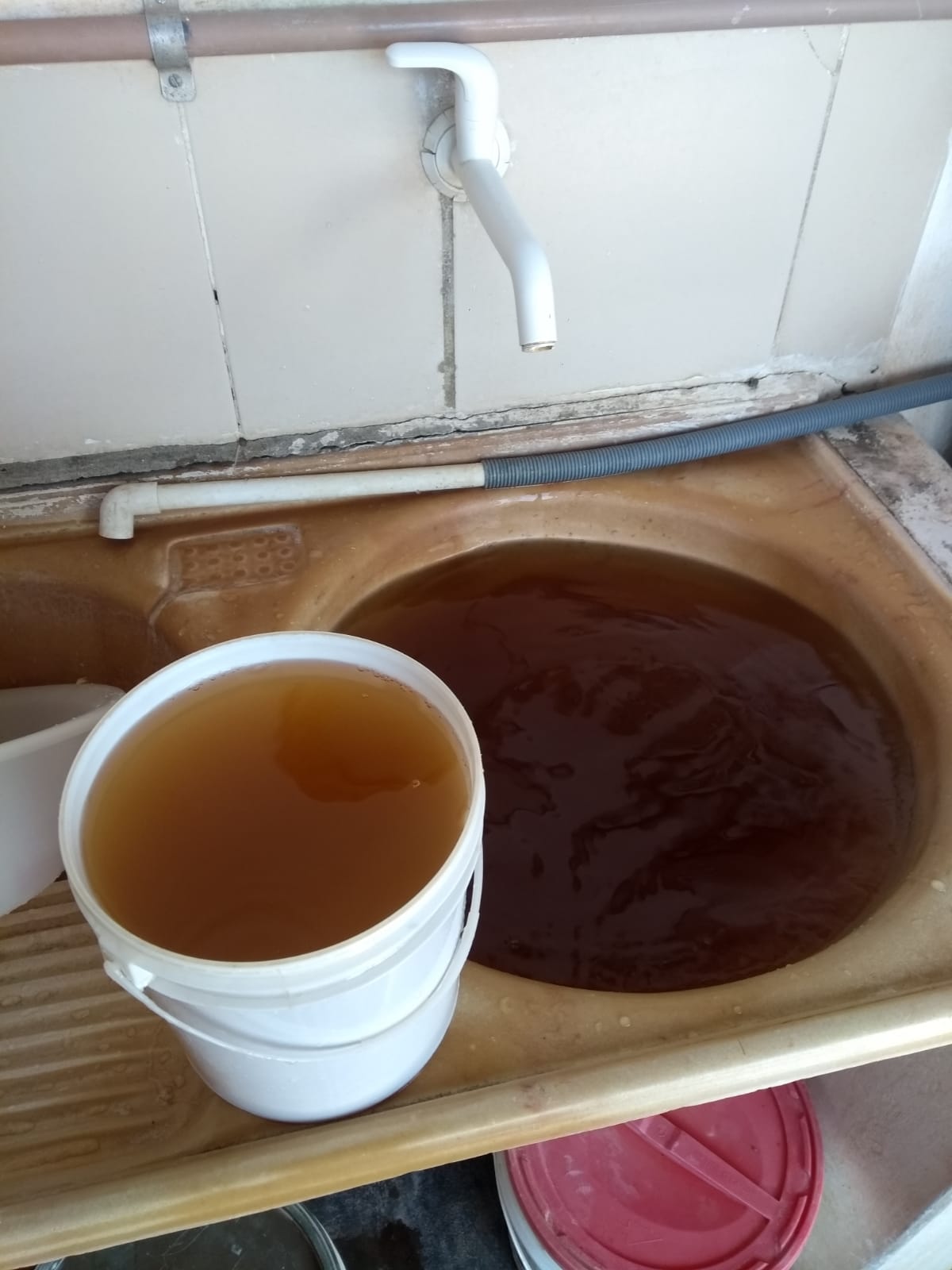 Moradora do município de Malta reclama da qualidade da água e pede solução a CAGEPA