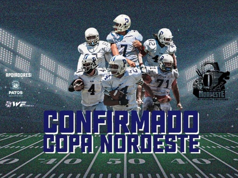 Equipe de futebol americano da cidade de Patos irá disputar a Copa do Nordeste no mês de abril e busca parcerias para custear a temporada