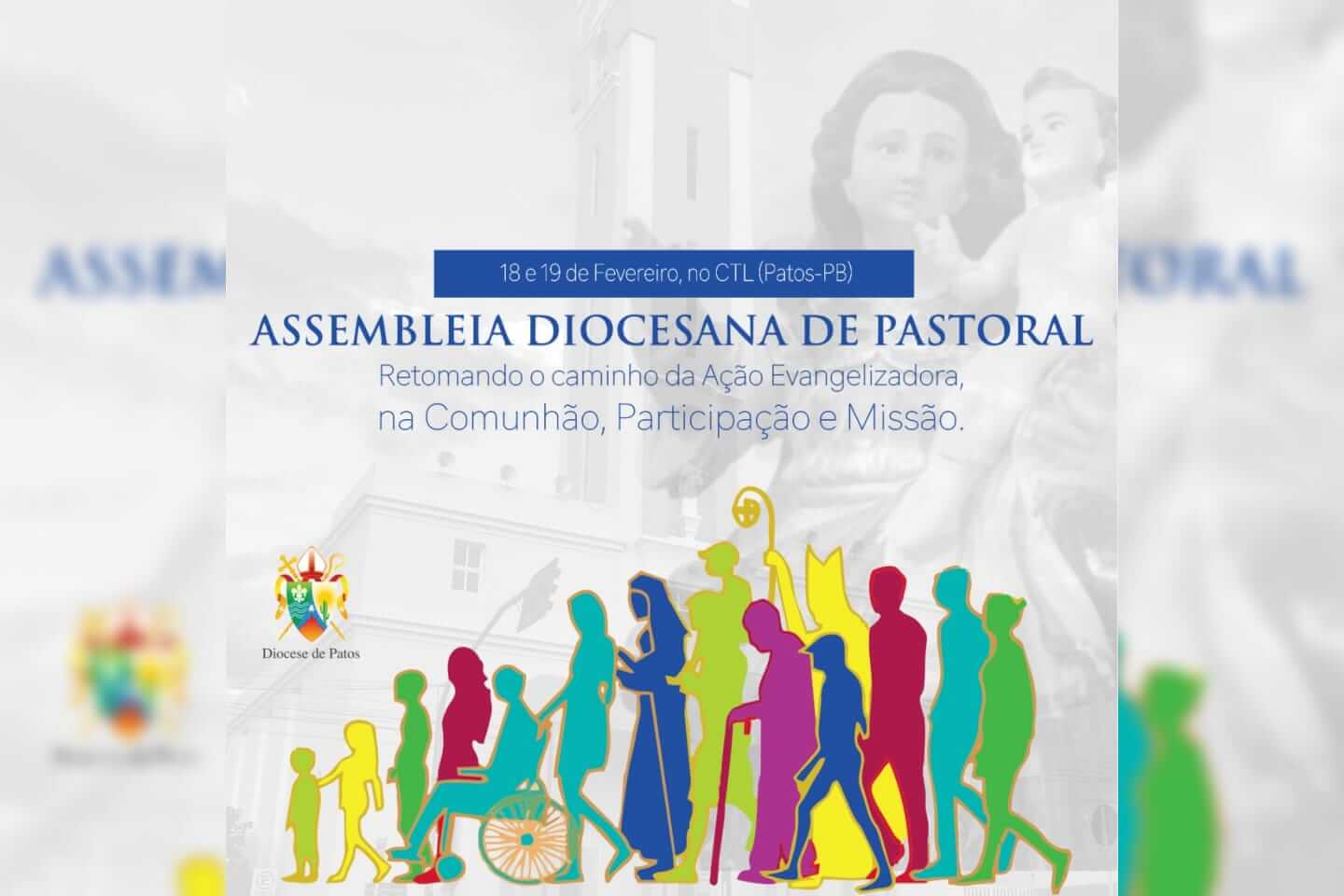 Diocese de Patos realizará Assembleia Diocesana de Pastoral no próximo fim de semana