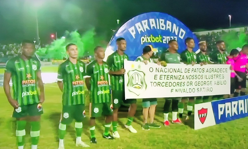 Pedrão marca três vezes e Nacional de Patos vira prá cima do CSP no José Cavalcanti