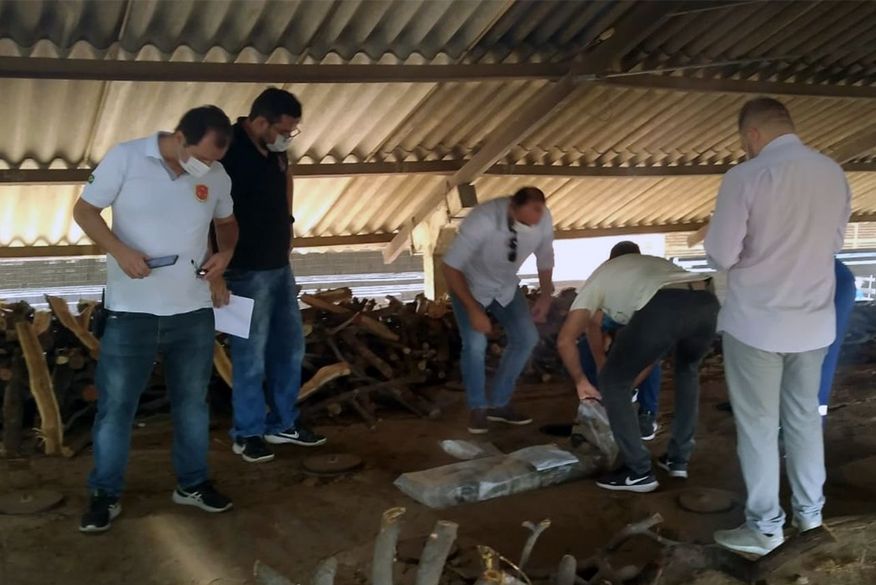 Maconha e cocaína apreendidas pela polícia são incineradas em Malta e Quixaba, na região de Patos