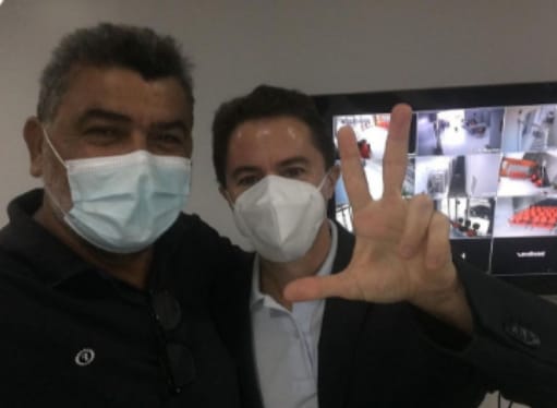 Lenildo Morais conversa com Veneziano e diz que pretende fortalecer o palanque de Lula na Paraíba