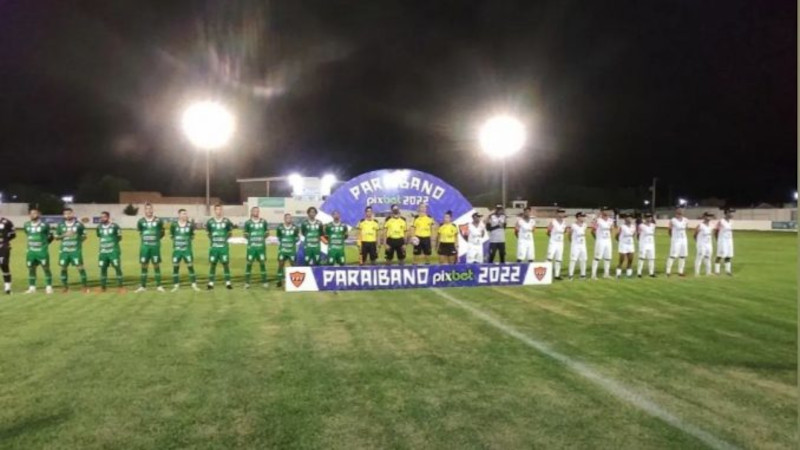 São Paulo Crystal e Sousa empatam jogo antecipado do Paraibano