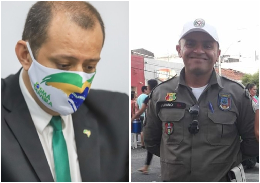 Em Patos: Vereador Josmá lamenta a morte do cabo Juliano