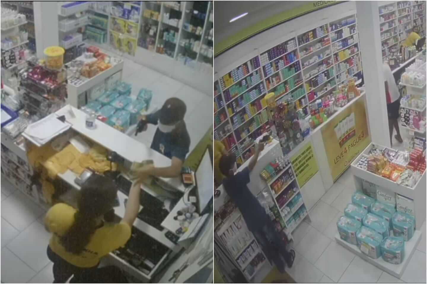 Farmácia é assaltada na noite desta quinta-feira (03), no bairro do Jatobá, em Patos