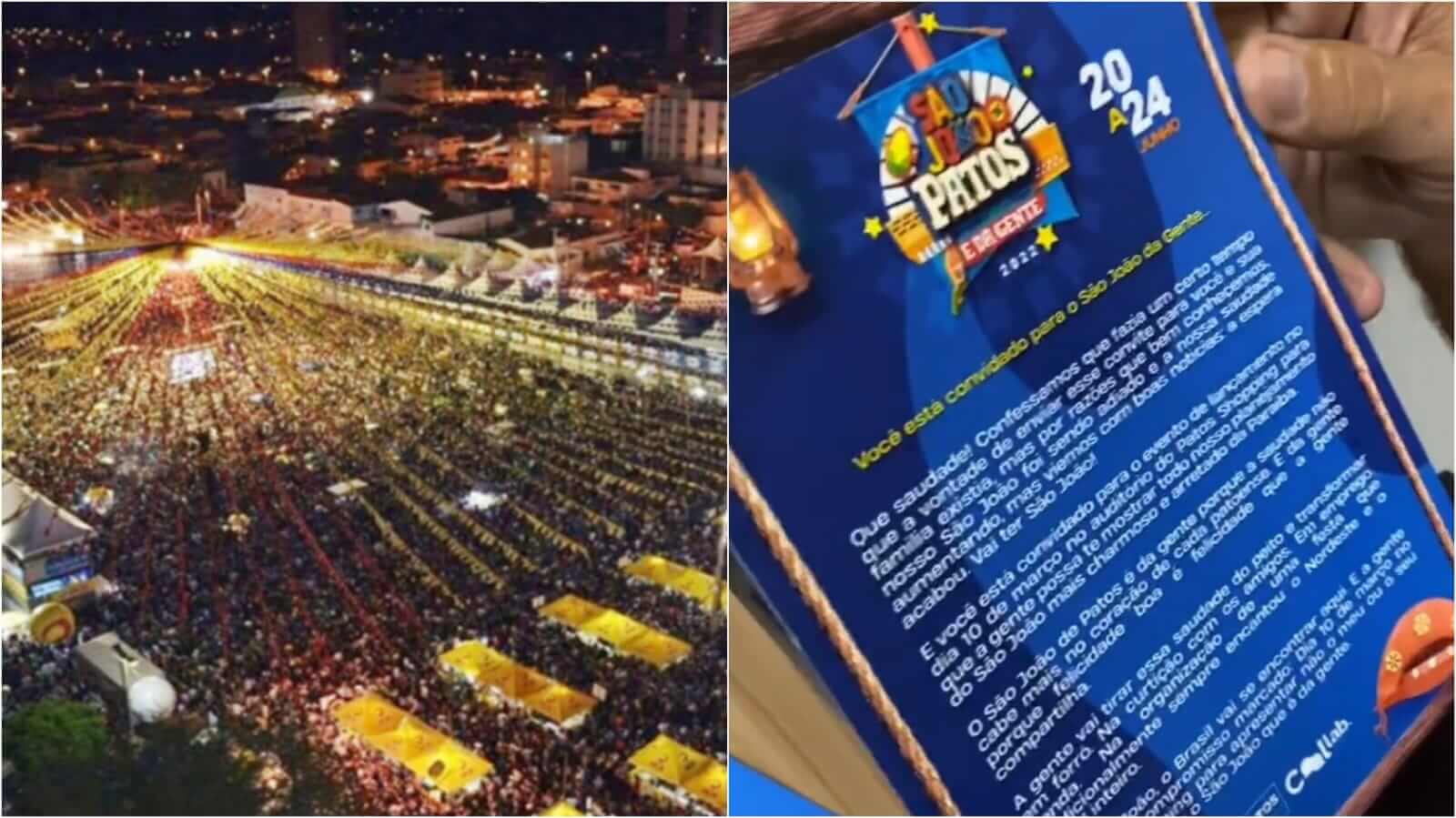 Nabor confirma realização do São João de Patos de 20 a 24 de junho; programação oficial será lançada na próxima quinta-feira (10)