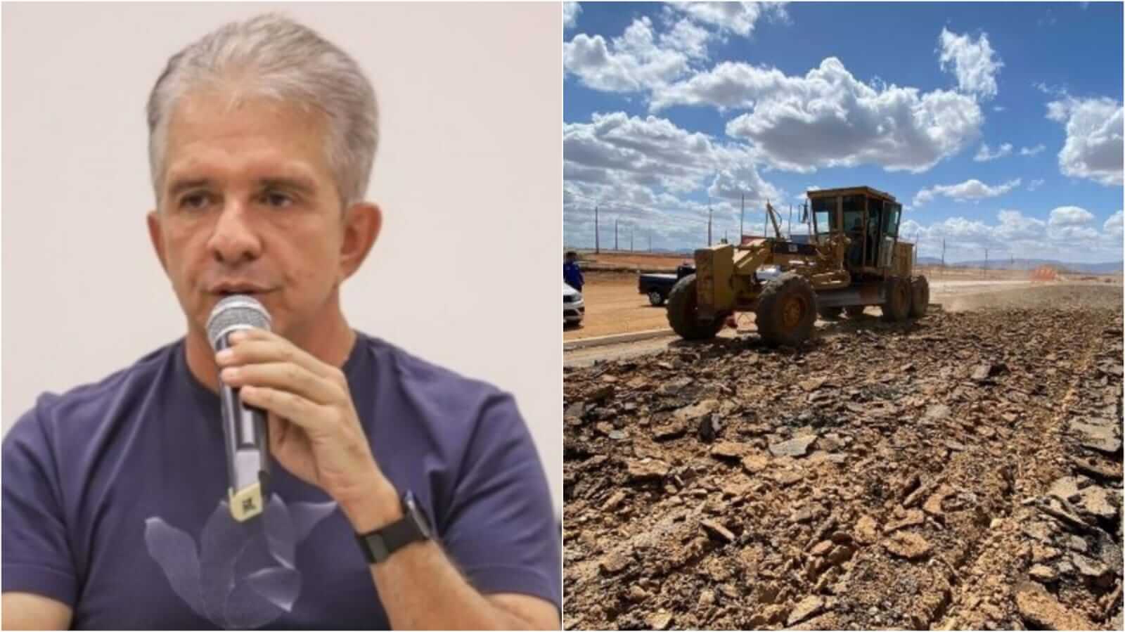 Prefeito Nabor Wanderley rebate questionamento sobre obras paradas e garante que vai cumprir seu planejamento de trabalho. Ouça