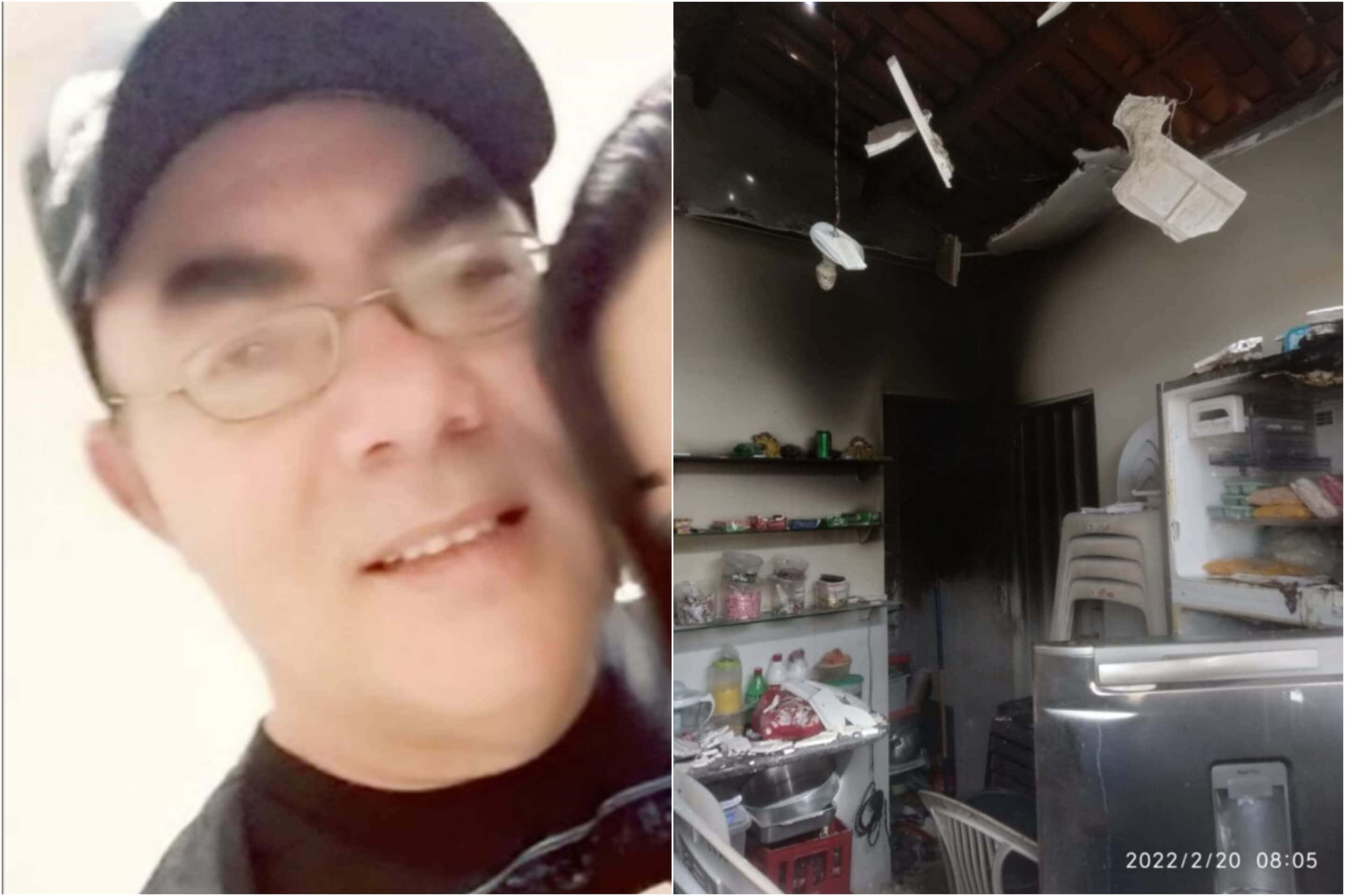 Homem vítima de explosão em quiosque na cidade de Vista Serrana não resiste e morre após vários dias internado no Hospital de Trauma de Campina Grande