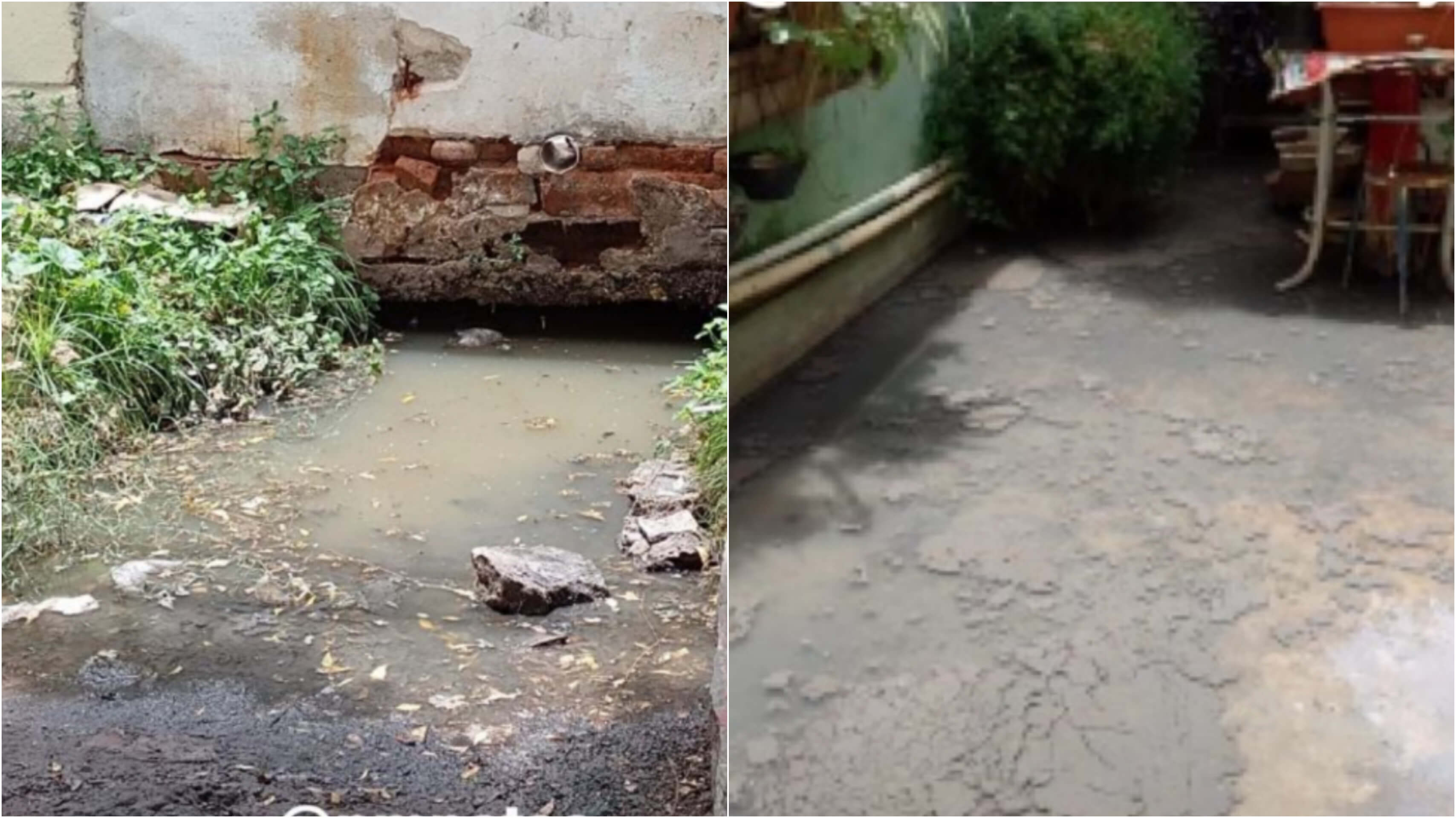 Internauta denuncia rede de esgoto pública que está invadindo residências no bairro Belo Horizonte, e cobra providências da Prefeitura