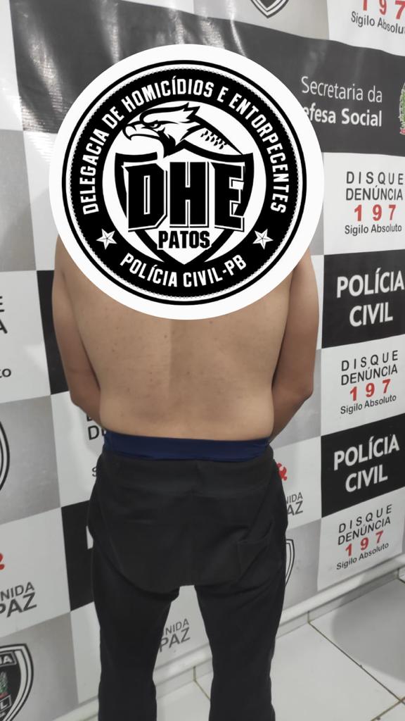 Delegacia de Homicídios cumpre mais um mandado de prisão em Patos