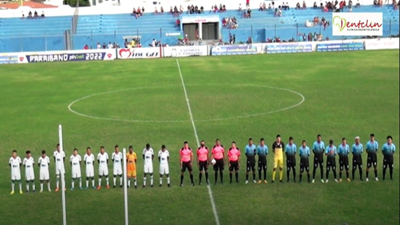 Nacional de Patos perde para o CSP no jogo de ida pela semifinal do Paraibano Sub-17