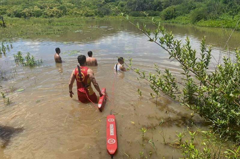 Bombeiros tentam localizar jovem que sofre de epilepsia e desapareceu às margens de açude na manhã desta sexta (18), em Aguiar