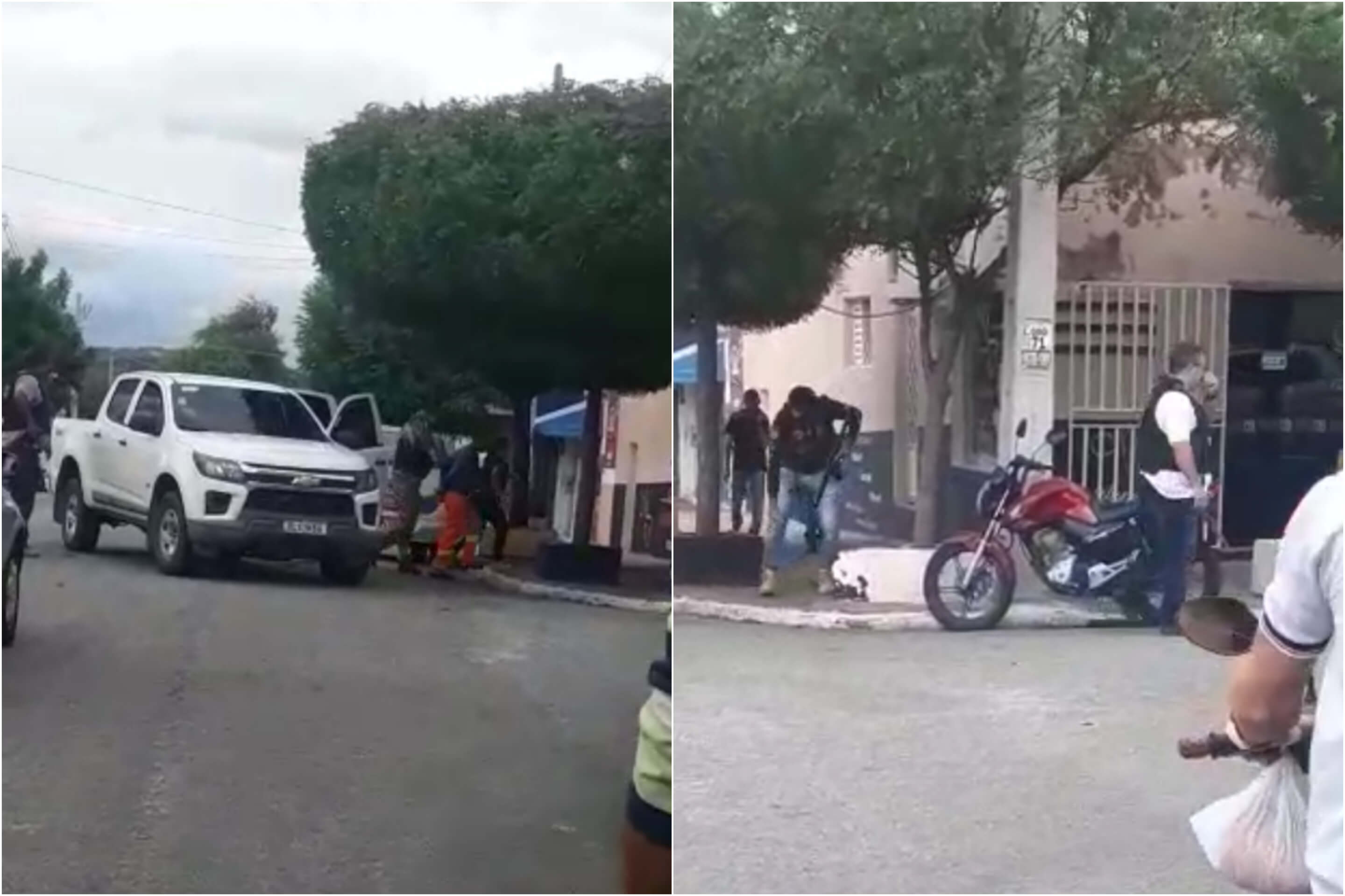 Disparos são ouvidos próximo ao Hospital de Patos na tarde desta terça-feira (22); dois indivíduos foram presos e uma motocicleta apreendida