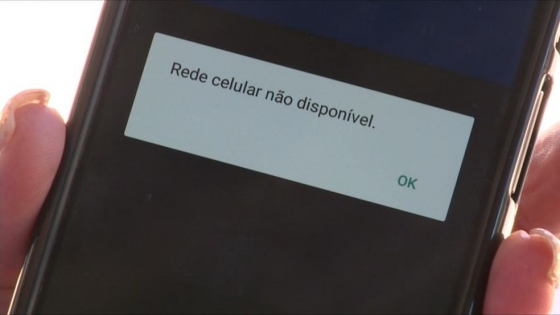 Internautas reclamam de instabilidade em sinal das operadoras de telefonia móvel em Patos e região ao longo desta quarta-feira (23)