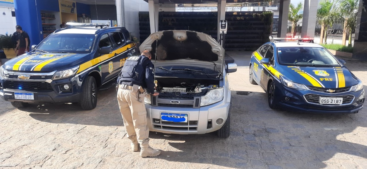 Veículo roubado em São Paulo-SP é recuperado pela PRF em Sousa-PB
