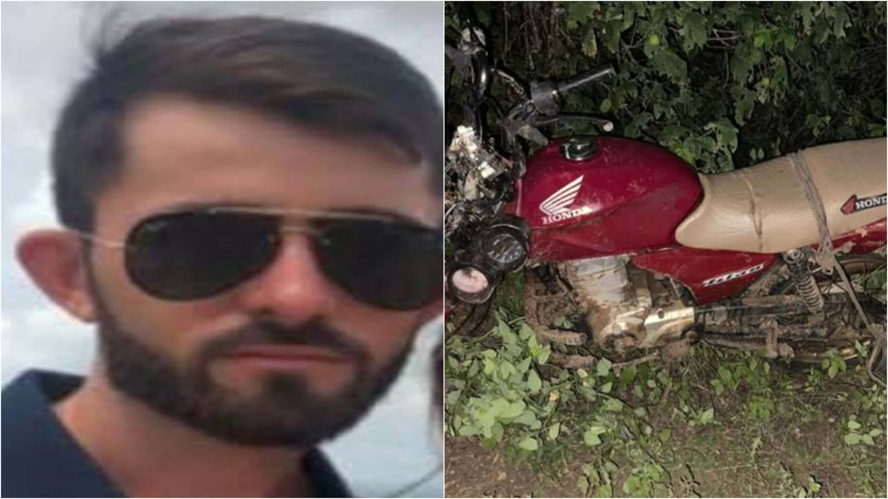 Jovem morre nos braços do pai após sofrer grave acidente na noite deste sábado (26), na zona rural de Pombal