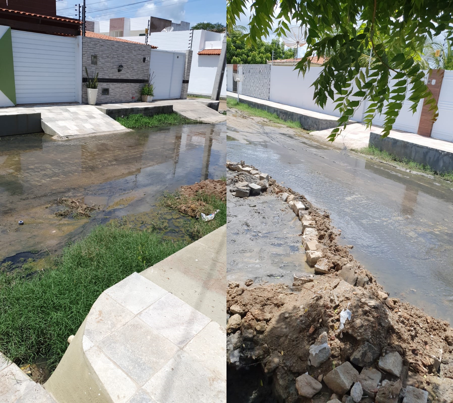 Galeria: moradores da Rua Marina Gouveia Souto, na bairro maternidade, cobram providências da Prefeitura de Patos