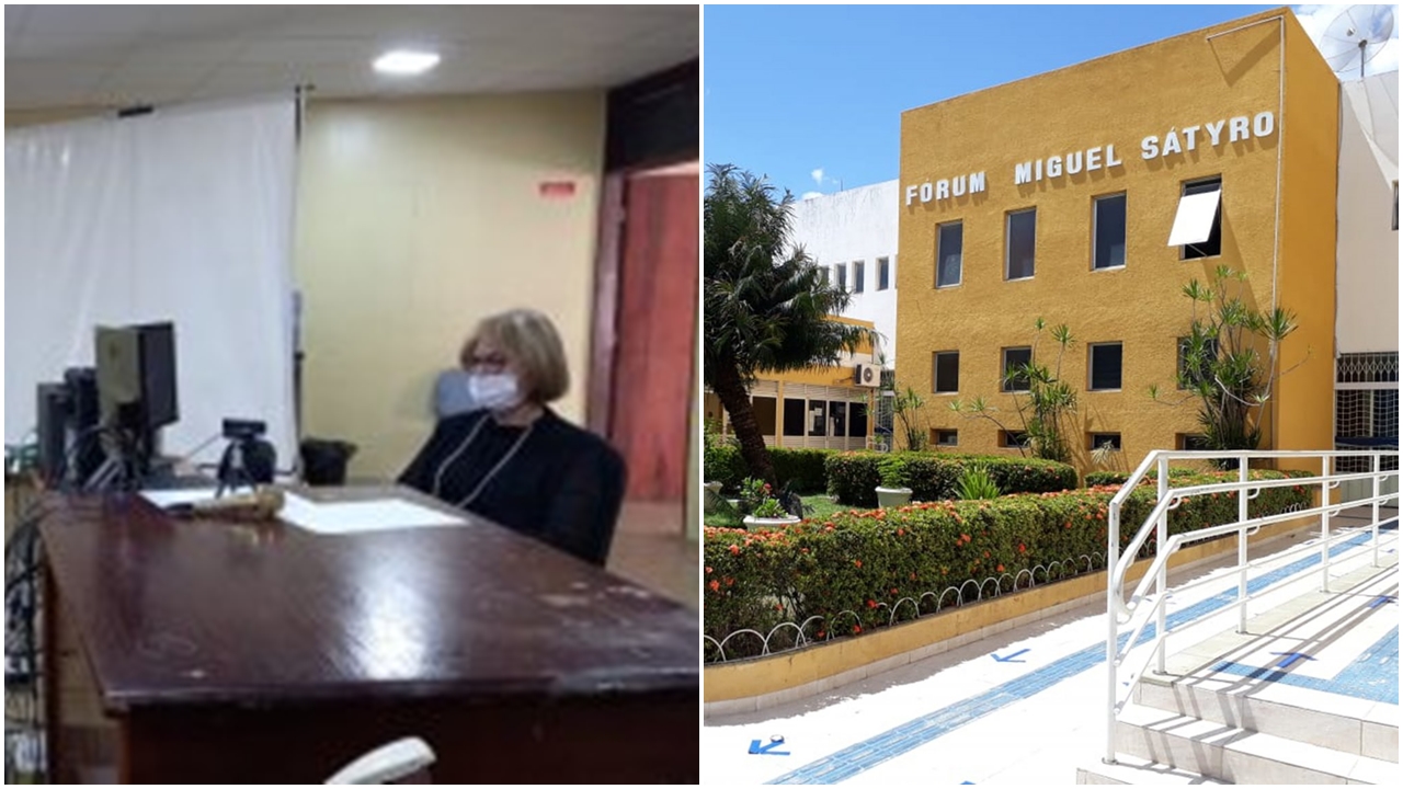 Desembargadores participam de sessão do Pleno diretamente do Fórum de Patos￼