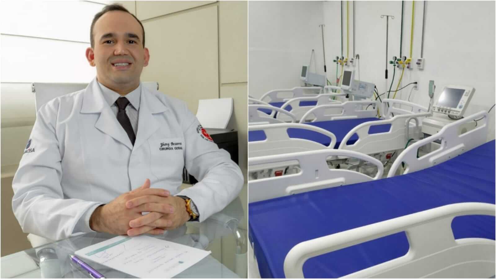 Secretário executivo de Saúde da Paraíba, Johny Bezerra, explica fechamento de leitos Covid em Patos; ouça